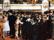 Edouard Manet Bal masque a l'opera oil on canvas